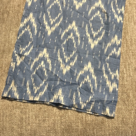 XL Chico's sz 3 XL/16 100% Linen pants full length wide leg/flare - Picture 3 of 5